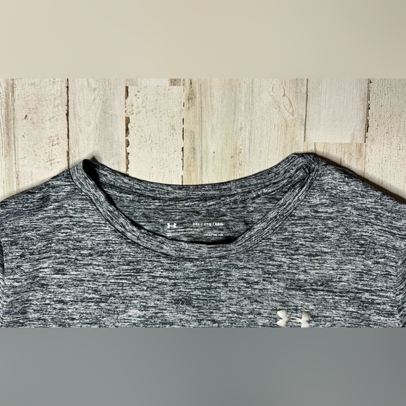 Under Armour HeatGear Women’s XXL Gray Long Sleeve Fitted Athletic Shirt - Picture 4 of 12